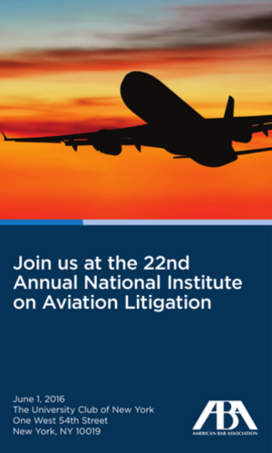 Aviation Litigation event